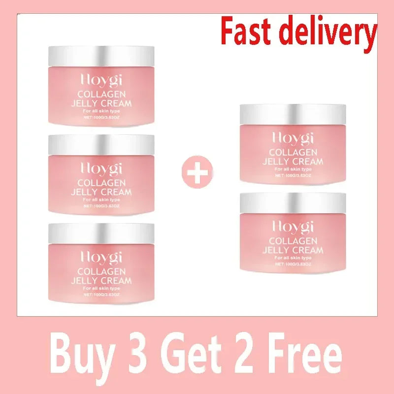 24h Glow & Lifted Collagen Jelly Cream Niacinamide And Hydrolyzed Collagen Strengthen The Skin Barrier And Moisturize The Skin