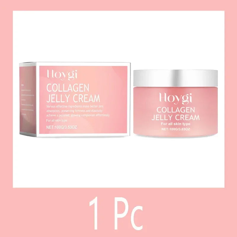 24h Glow &amp; Lifted Colagen Jelly Cream Niacinamidă și colagen hidrolizat întăresc bariera pielii și hidratează pielea