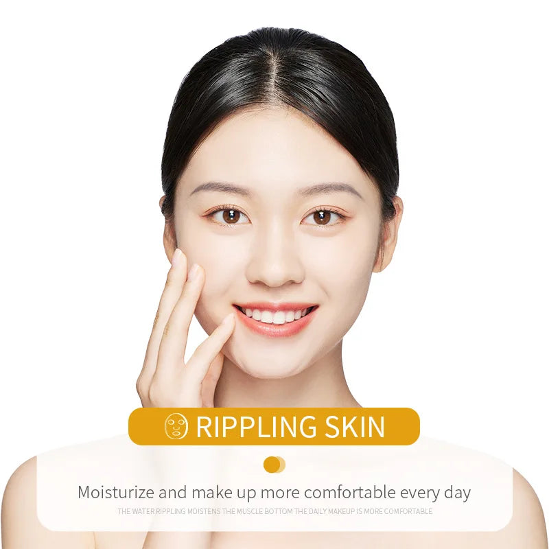 10pcs BIOAQUA Rice Raw Pulp Facial Masks skincare Moisturizing Firming Hydrating Face Mask Sheets Mask Korean Skin Care