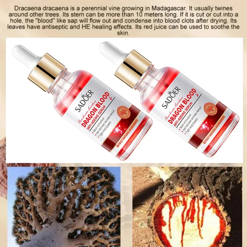 2 buc Royal Dragon Blood Serum Face Tightener Placenta Fata Hidratare Fermeaza Retinol Esenta Cosmetice coreene Frumusete