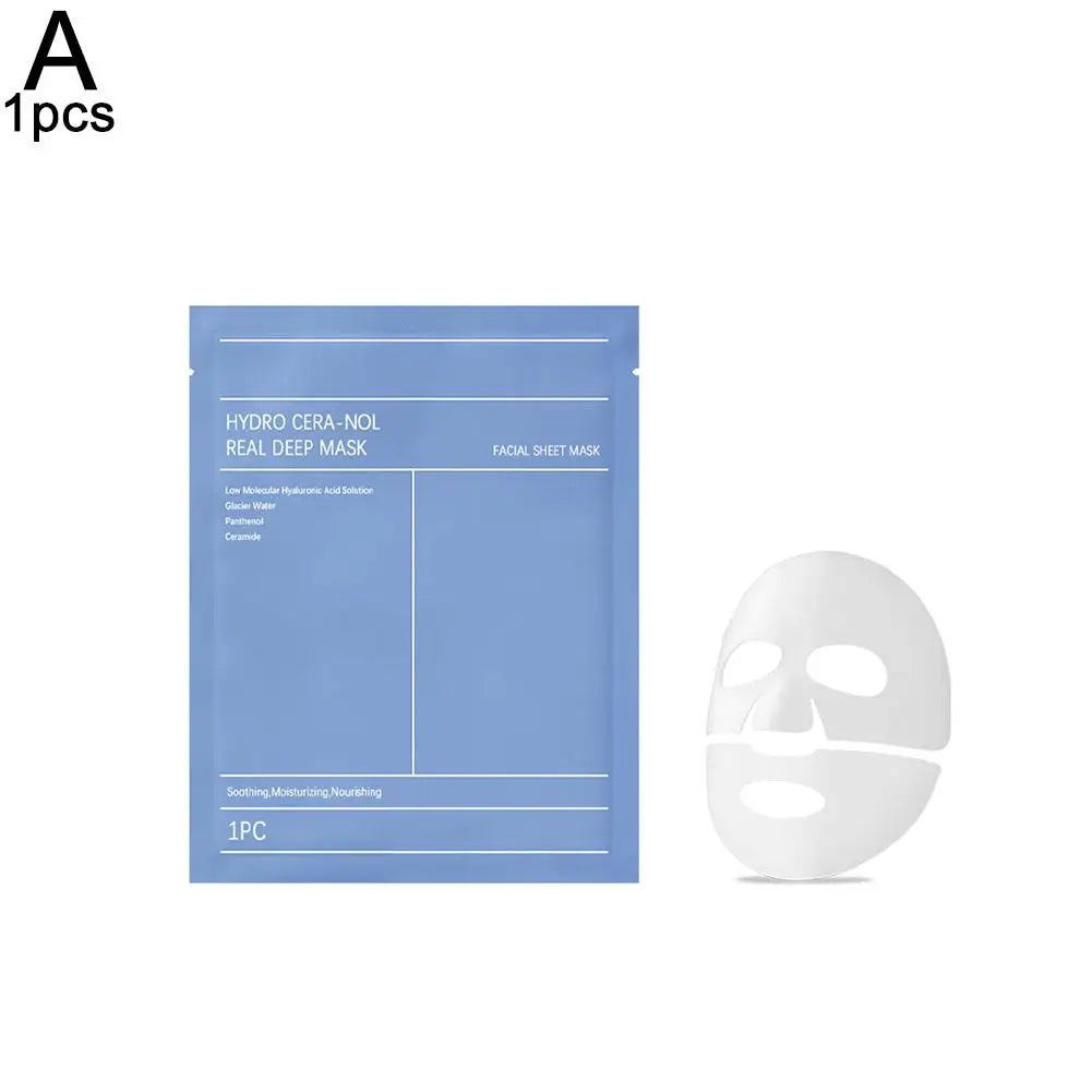 Bio Collagen Face Mask Shrink Pores Deep Hydrating Overnight Mask Moisturizing Refreshing Brightening Face Skin Care